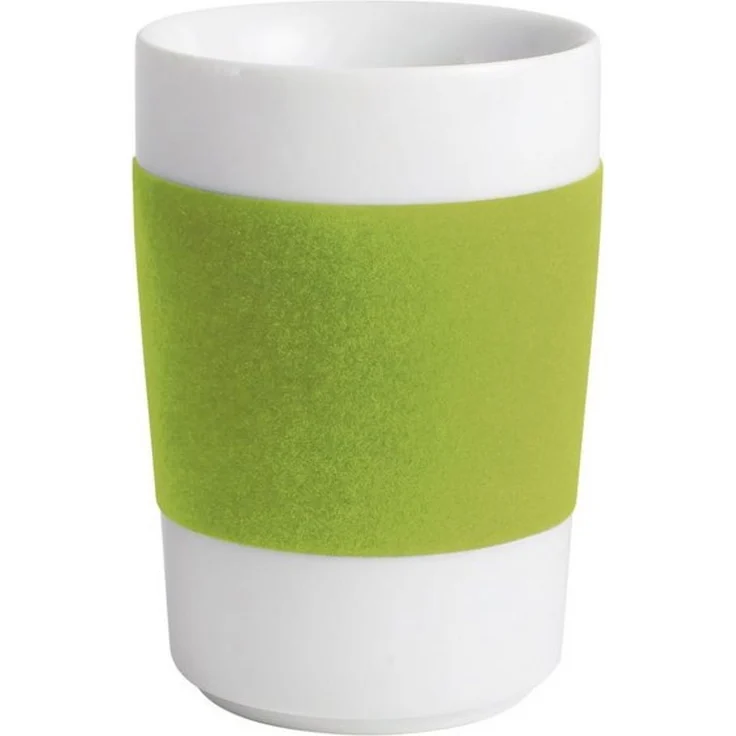KAHLA Becher touch! henkelloser Becher mit Samt-Banderole, Porzellan, Made in Germany – Bild 2
