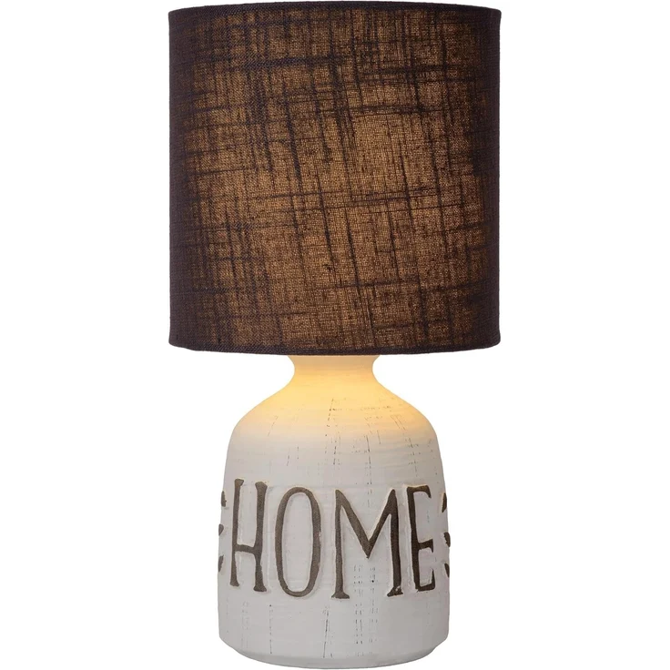LUCIDE COSBY - Tischlampe - Ø 16,5 cm - 1xE14 - Weiß