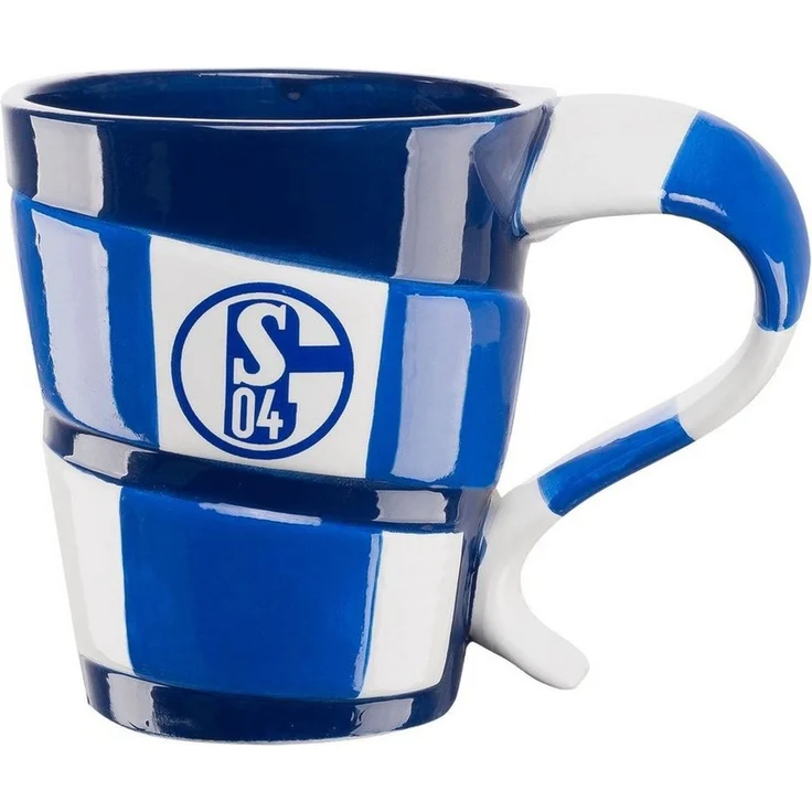 FC Schalke 04 Tasse Kaffeebecher Schal, 1-tlg, 100% Steinzeug – Bild 1