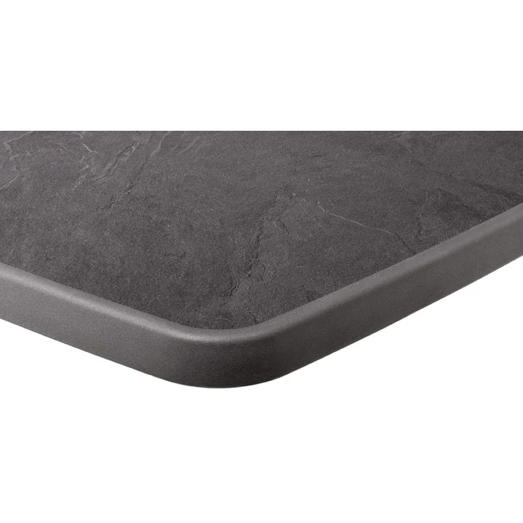 Klapptisch >Boulevard< in Schiefer anthrazit, mecalit®-PRO - 115x72x70cm (BxHxT) – Bild 2