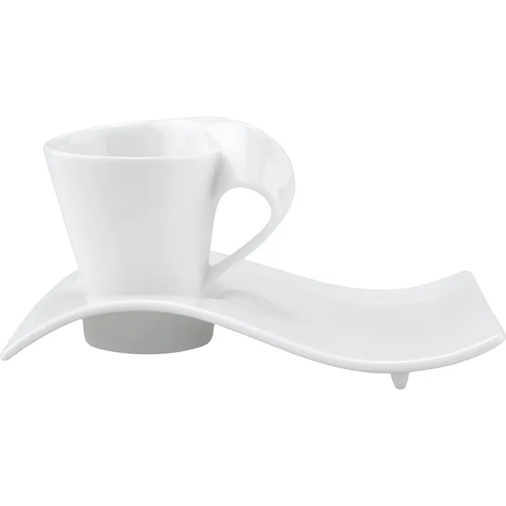Villeroy & Boch NewWave Caffè Espressotasse mit Unterteller 80 ml