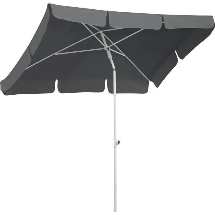 Schneider Schirme 'Ibiza' Sonnenschirm, Stahl / Polyester anthrazit, 180 x 120 cm – Bild 3