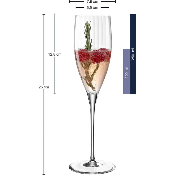 Leonardo POESIA Sektglas 250 ml 6er Set – Bild 2