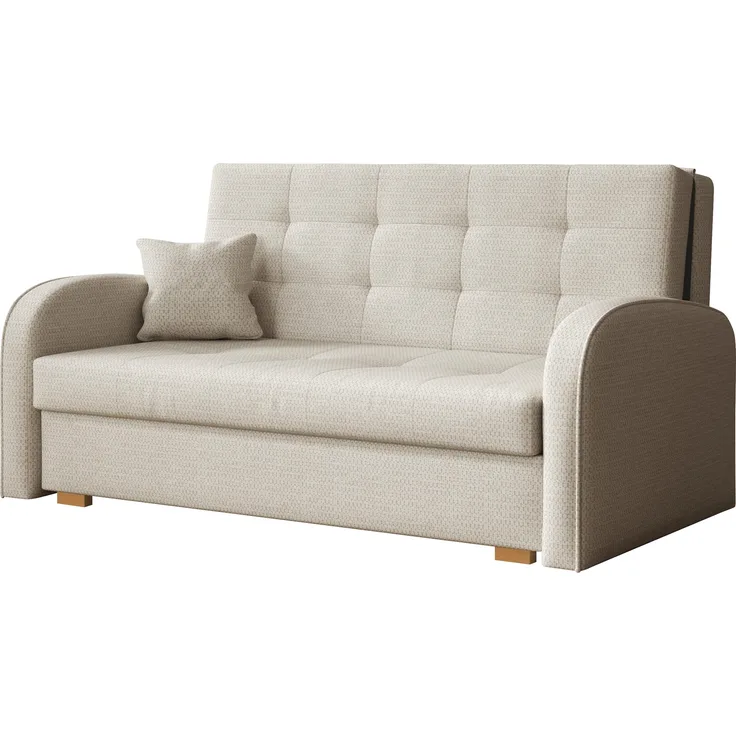 'Viva Gold III' Schlafsofa, creme, 85 x 153 x 98 cm