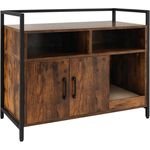 COSTWAY Katzenschrank, 89 x 45 x 74,5 cm