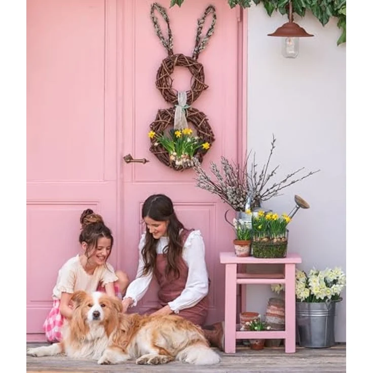 Dehner Dekoeimer, Ø 26 cm, Höhe 23 cm, verzinkt, silber – Bild 5