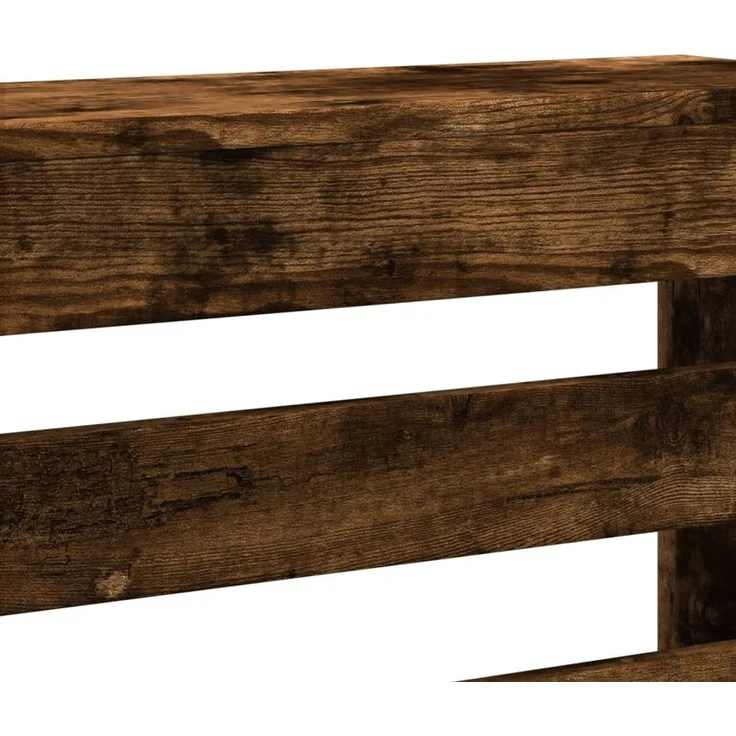 vidaXL Heizkörperverkleidung Räuchereiche 78x20x82 cm Holzwerkstoff 852685 – Bild 7