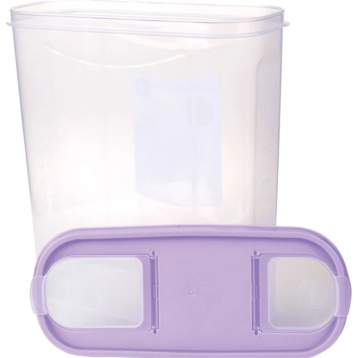 Vorratsdosen mit Deckel 4,5 Liter ( 8er Pack / Lila ), Luftdicht Schüttdose BPA frei, Vorratsbehälter Set - Frischhaltedosen Klappdeckel – Bild 8