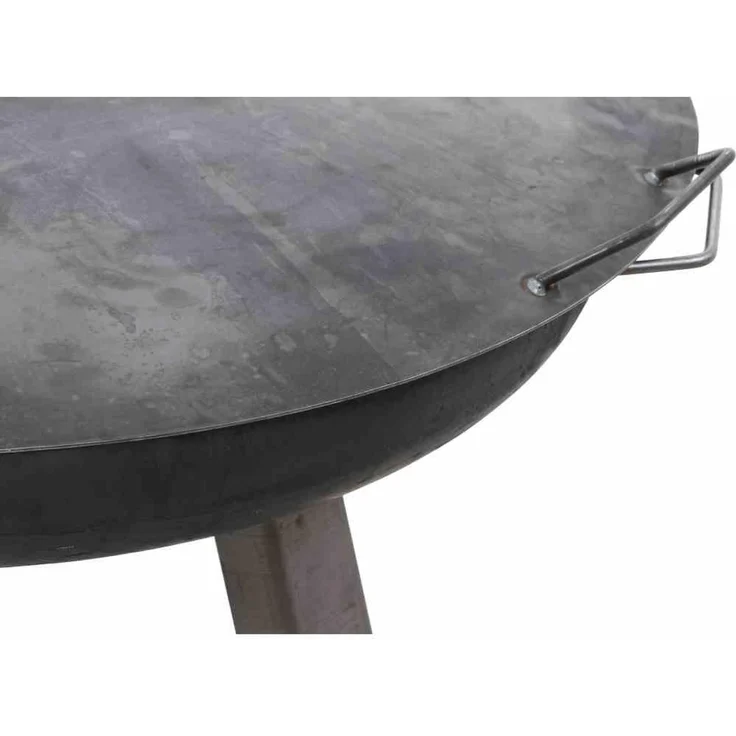 Deckel zu Feuerschale XXL 100 cm Ø 102 x 0,25 cm, unbehandelter Stahl – Bild 6