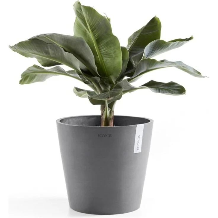 Ecopots Pflanztopf Amsterdam Ø 40 x 35 cm grau – Bild 4