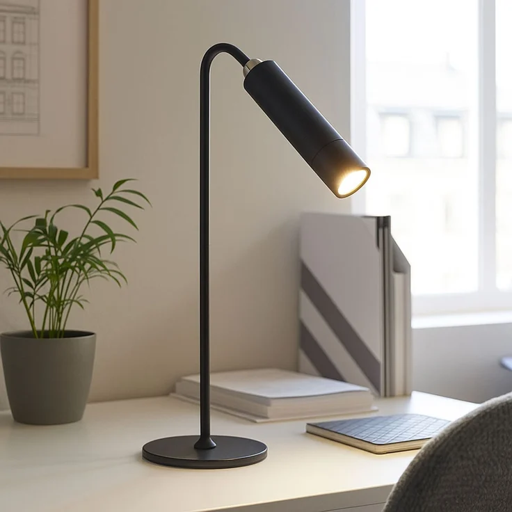 4in1 LED Tischleuchte, schwarz, Touchdimmer, H 33,5 cm – Bild 3
