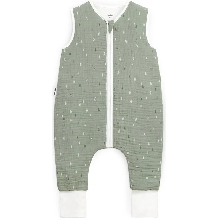 Ehrenkind Babyschlafsack Musselin Baby Schlafsack mit Füßen 2.5 TOG (Ganzjahres-Schlafsack mit Beinen, Mehr Bewegungsfreiheit zu jeder Jahreszeit), Schlafsack Baby, 100% hochwertige Bio-Baumwolle