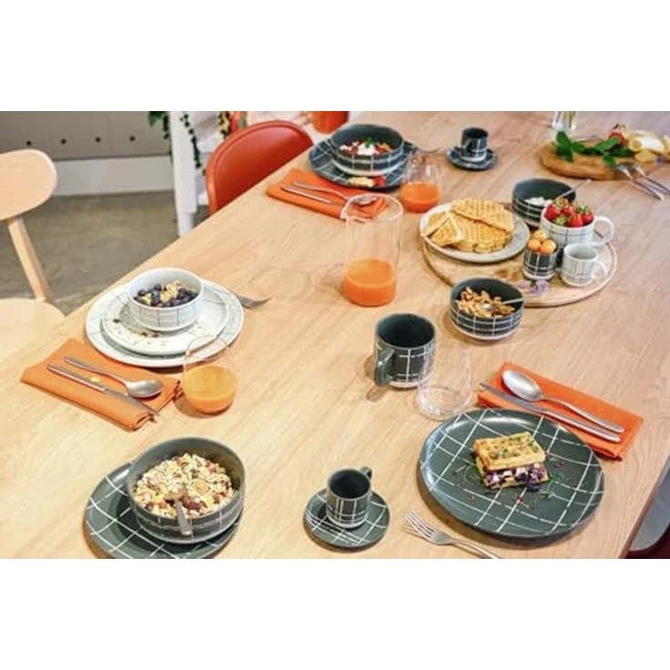 Thomas Fun Karo dark Teller flach 27 cm – Bild 3