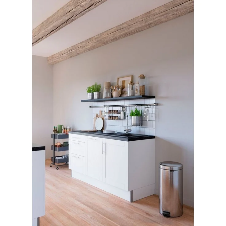 OPTIFIT Küche Ahus, 180 cm breit, wahlw. mit E-Geräten, Soft Close Funktion, MDF Fronten – Bild 2