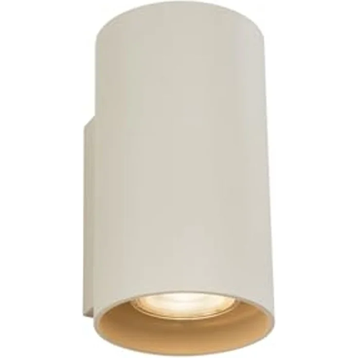 Qazqa Wandleuchte Sandy, ohne Leuchtmittel, GU10, Beige, Modern, Aluminium, 2-flammig – Bild 6