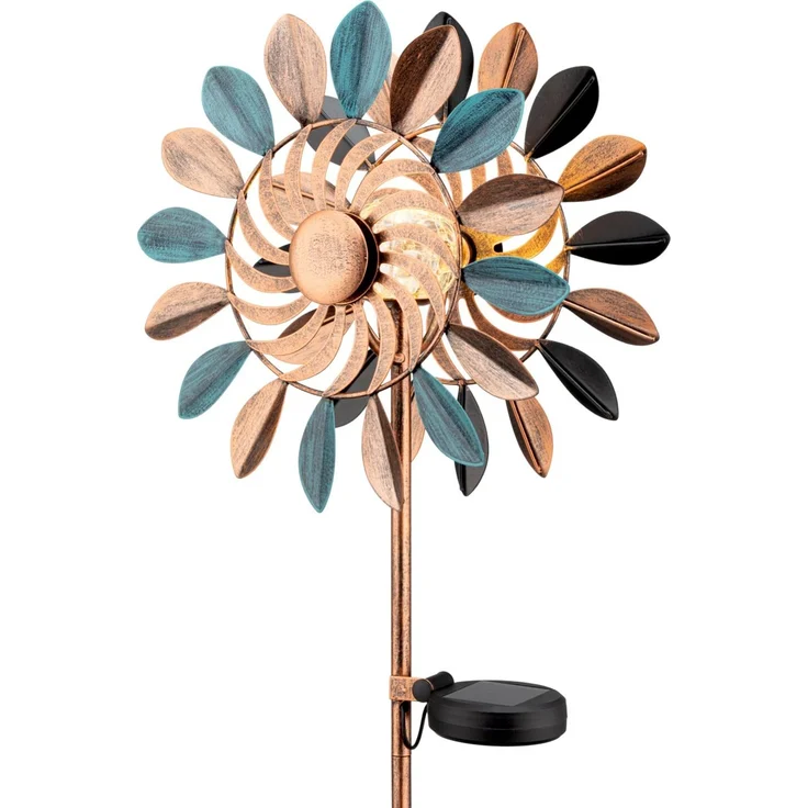 Ambia Garden Solarleuchte HÄNGELEUCHTE, Eisen multicolour, 12 x 92 x 25 cm, Outdoor – Bild 8