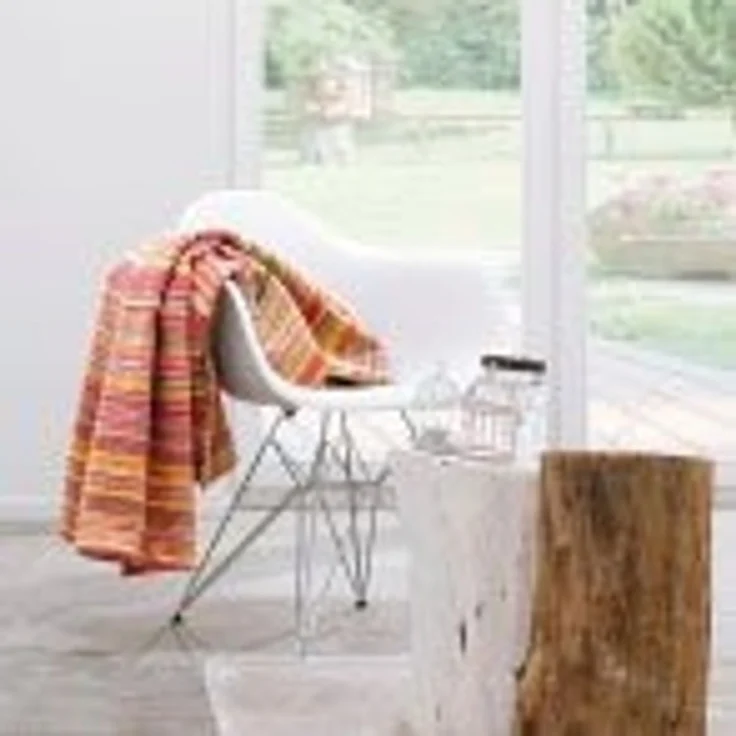 Wohndecke Jacquard Rio, IBENA, 140 x 200 cm (B x L), aus zertifizierter Bio-Baumwolle, Kuscheldecke – Bild 2