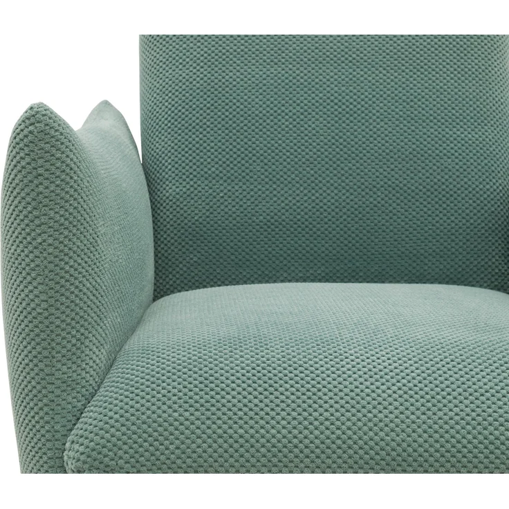 DOMO. collection Sofa 700 003, 2-Sitzer Liege, Rechteckig, Schlaffunktion, Füße mit Filzgleitern, 2er Couch, Polstergarnitur, 234 x 95 x 102 cm (BxTxH), mint – Bild 10