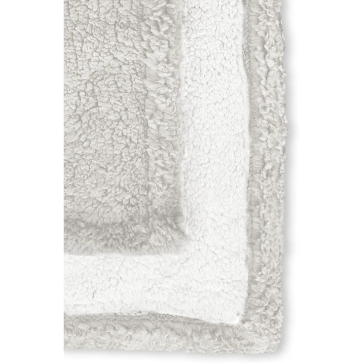 biberna Sherpa Wohndecke 0229209 SHERPA, offwhite, 1x 150x200 cm – Bild 3