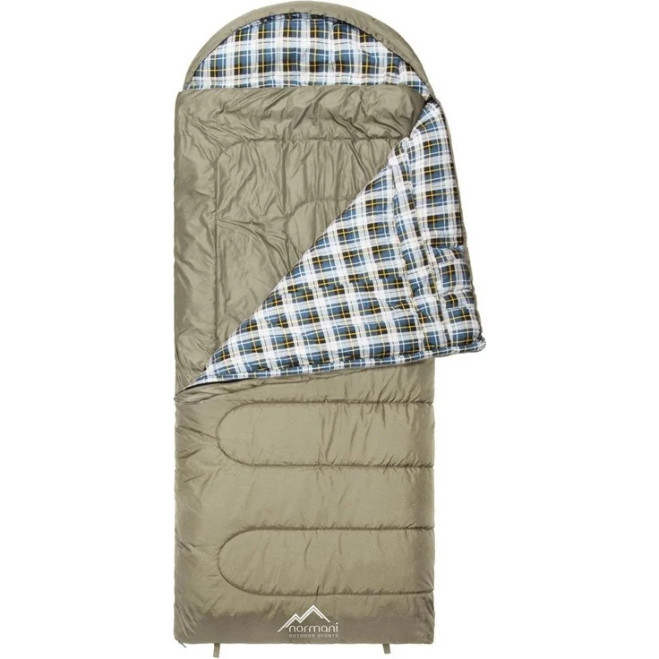 normani Deckenschlafsack Outdoor-Schlafsack Extrem 4-In-1 Antarctica, bis -40°C 500 + 250 g/m² Füllung – Bild 2