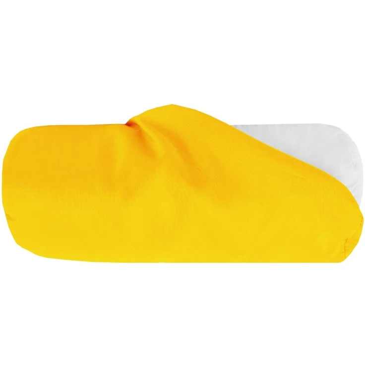 Bestlivings Bezug für Nackenrolle 10x25cm ( BxL ) Bezug in Gelb, in vielen Farben – Bild 1