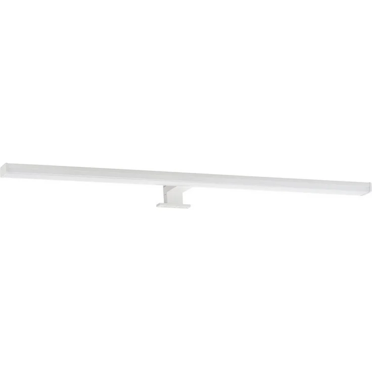 SEBSON Spiegelleuchte LED Spiegellampe Bad 90cm IP44 15W 1300lm 4000K 230V 900x98x44mm, LED integriert, Neutralweiß, Aufbauleuchte + Klemmleuchte, 110° Abstrahlwinkel, einfach Montage