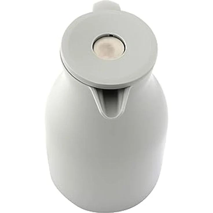dobman exclusive 401724 Thermokanne Isolierkanne Kaffeekanne Warmhaltekanne 1L. Pearl – Bild 2