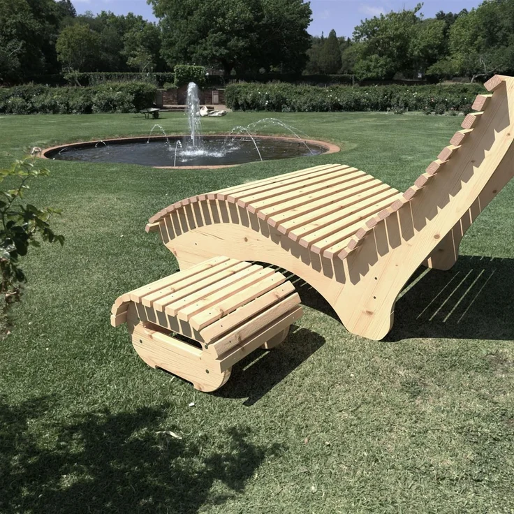 Beistelltisch, Gartentisch Zirbe "Fredi" – Bild 4
