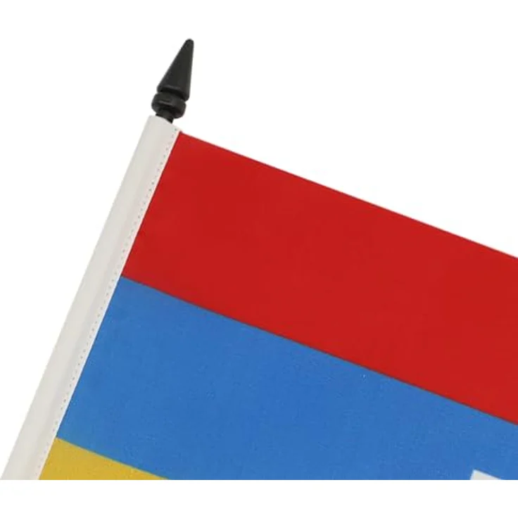 AZ FLAG - Tischflagge Bergkarabach - 21x14 cm - Gharabagh Tischfahne 14 x 21 Cm - Flaggen – Bild 5