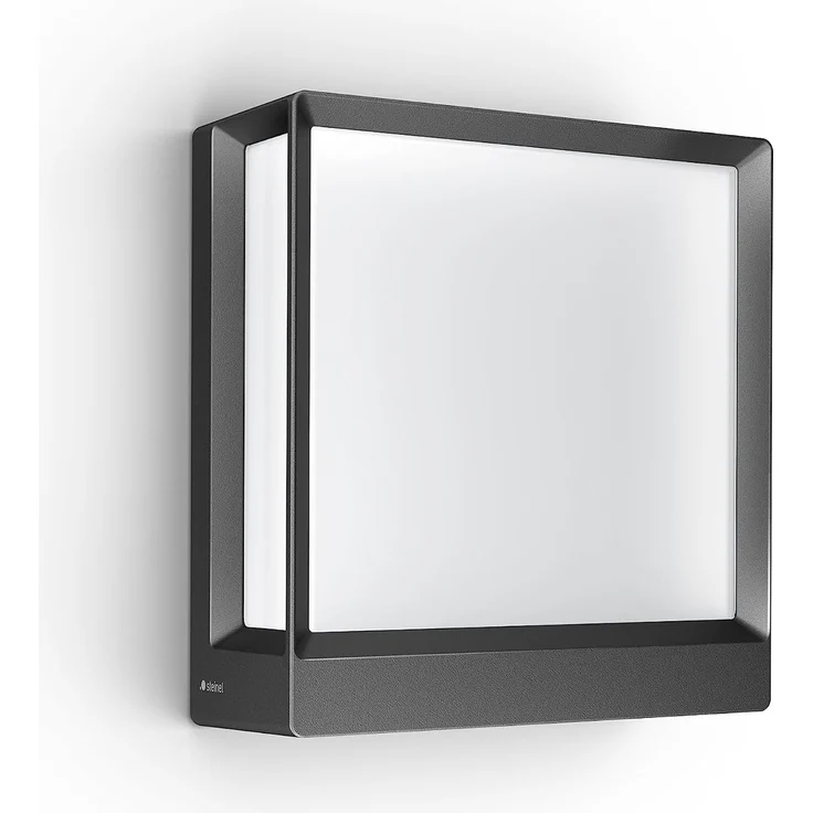 Steinel 'L 40 C' LED-Außenleuchte mit Aluminium-Gehäuse, Bluetooth, per App einstellbar, 12,9 W, 3000 K, Aluminum anthrazit, 20,1 x 10,5 x 22,9 cm – Bild 1