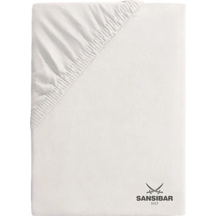 Sansibar Sylt Spannbettlaken Premium Topper-Spannbetttuch, Sansibar, Topperbezug, Gummizug: hochwertiges Rundumgummi, Matratzenbezug bis zu 15 cm Steghöhe, dicker Stoff, faltenfreier Sitz – Bild 2