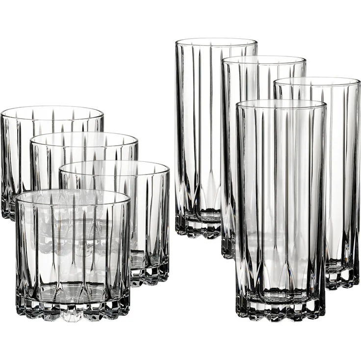 RIEDEL 5417/57 BAR Drink Specific Glassware Rocks und Highball Set