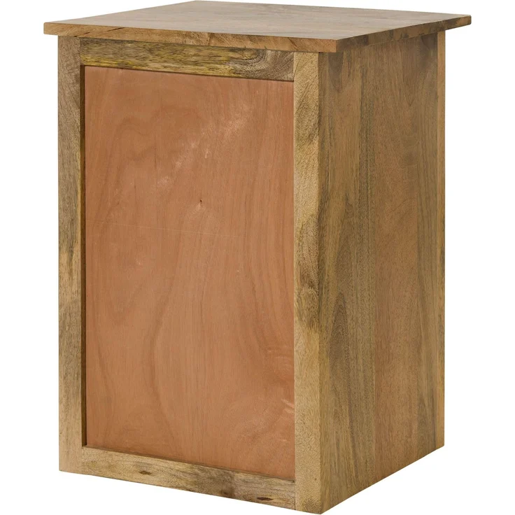 Nachttisch (Türanschlag rechts) Mango 45x40x60 natur lackiert KASHMIR #105 – Bild 10