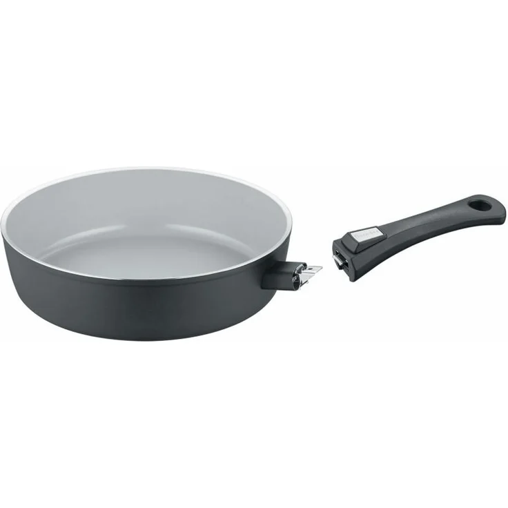 Berndes b. perfect Schmorpfanne, Pfanne, Induktionsgeeignet, Aluminium geschmiedet, Schwarz, Ø 28 cm, 0002573228 – Bild 2