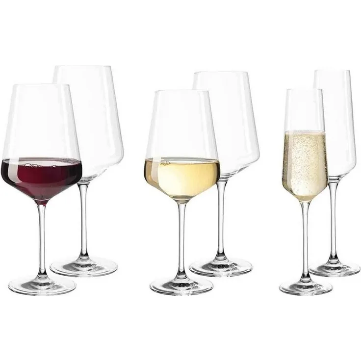 Leonardo PUCCINI Weinglas Sektglas 6er Single-Set