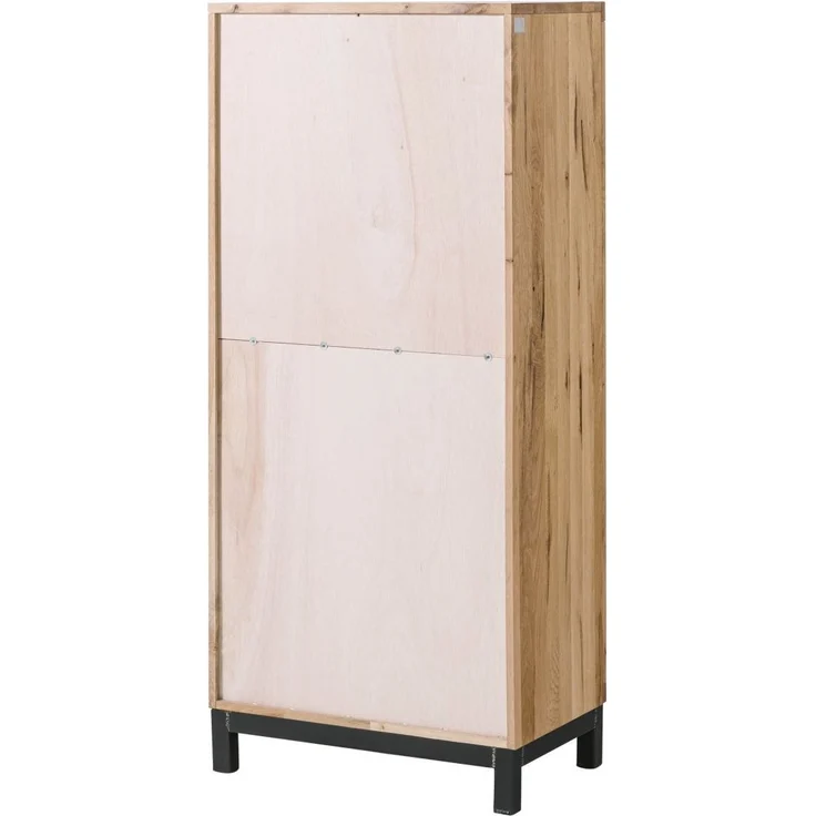 Vitrine Wildeiche 65x40x148 bianco geölt VILLANDERS #204 – Bild 10