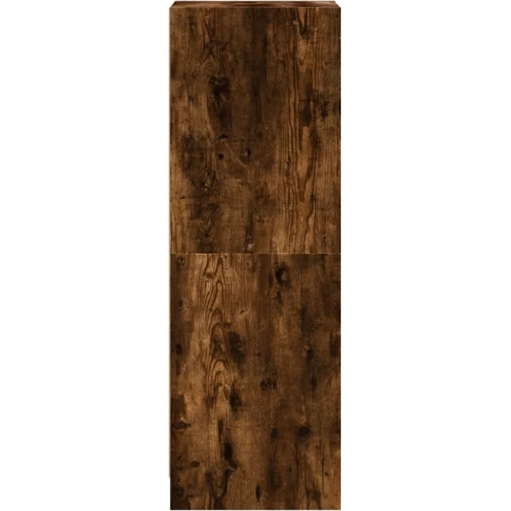 vidaXL Highboard mit Glastüren Räuchereiche 35x37x109 cm 836389 – Bild 7