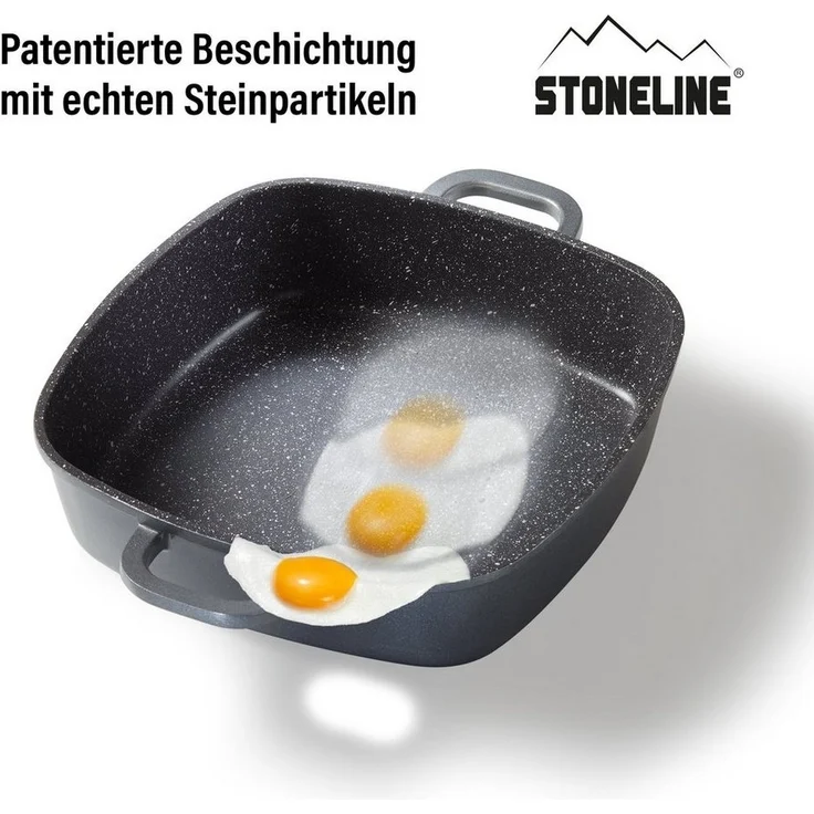 STONELINE Servierpfanne, Aluminiumguss (1-tlg), Induktion – Bild 3