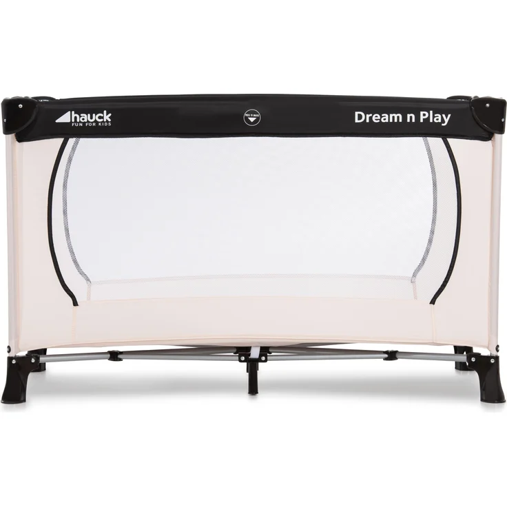 Hauck 'Dream’n Play Plus' Reisebett 3-teilig beige, 60x120 cm, ab Geburt bis 15 kg, inkl. Tragetasche, Einlageboden und Schlupf – Bild 6