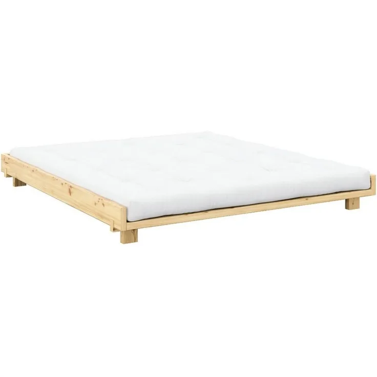 Karup Design Bettgestell Social Bed, ohne Matratze, FSC®-zertifiziertes Massivholz, wahlweise mit oder ohne verstellbares Zubehör, Bett in mehreren Größen