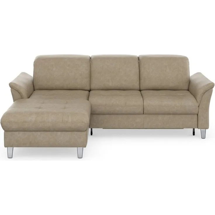 sit&more Ecksofa Maggiore L-Form, wahlweise mit Kopfteilverstellung, Bettfunktion und Bettkasten