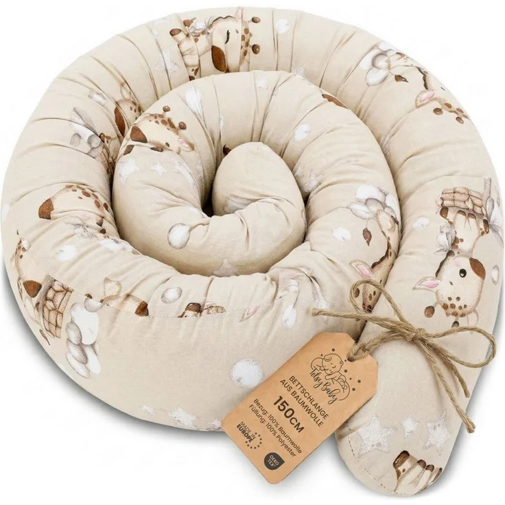 Totsy Baby Seitenschläferkissen Bettschlange Body Pillow - Kopfkissen lang Bettrolle Schlafkissen – Bild 1