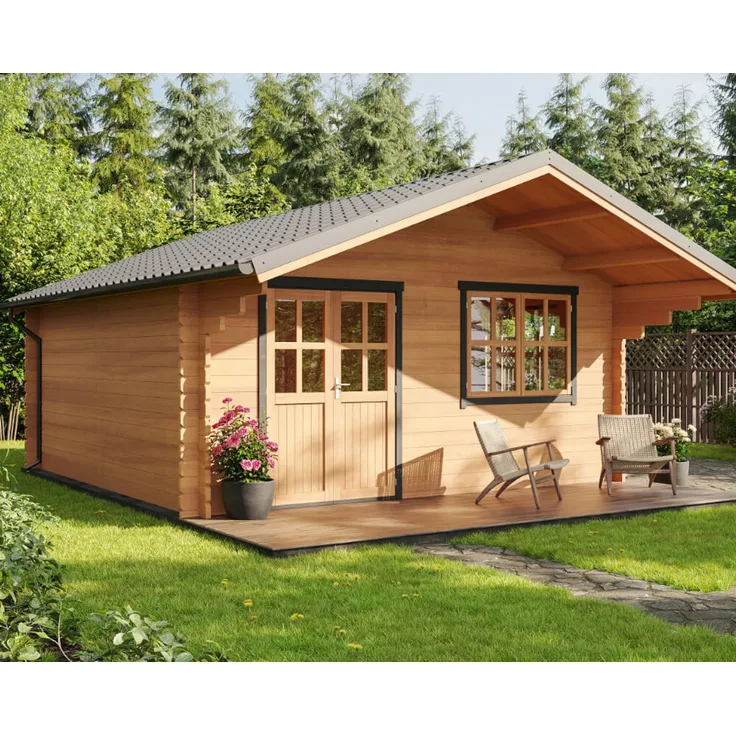 McGarden Gartenhaus Traunstein 500 x 500 cm ALL IN