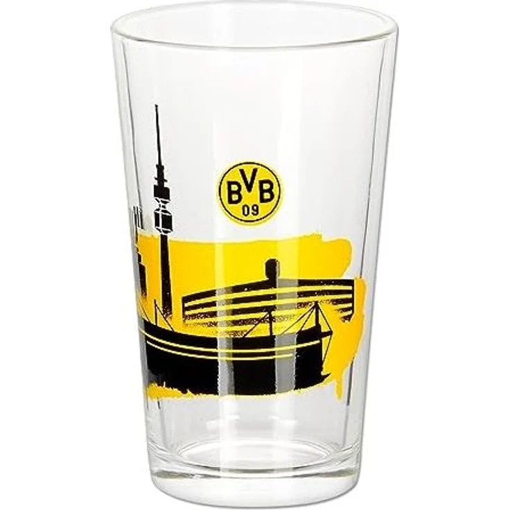 BVB Gläser-Set BVB Wasserglas Skyline (2 Stück), 2-tlg, Glas – Bild 2