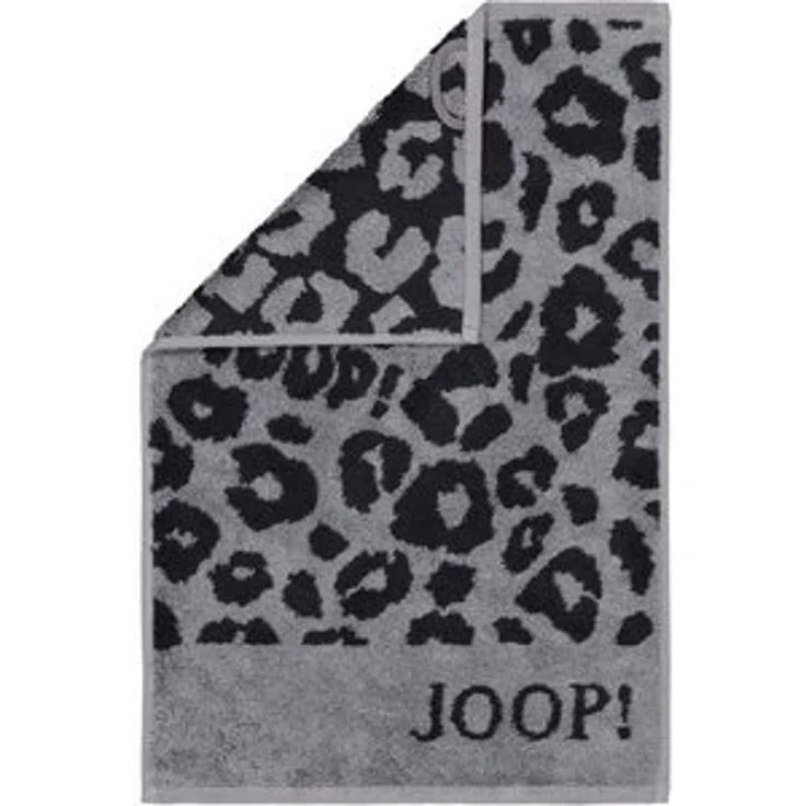 JOOP! Handtuch Joop! Handtuch Duschtuch Gästetuch Leo Allover 1707-90 graphit, Walkfrottier (1-St), 100% Baumwolle – Bild 6