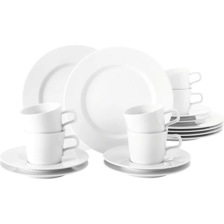Seltmann Weiden No Limits Weiß Kaffeeservice 18-teilig