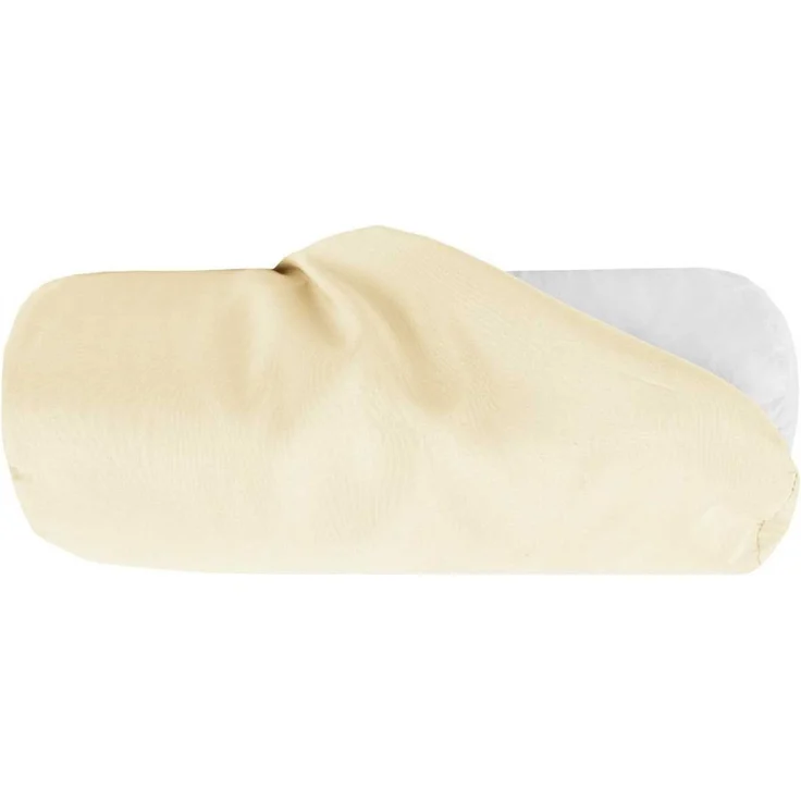 Bestlivings Bezug für Nackenrolle 10x25cm ( BxL ) Bezug in Beige, in vielen Farben – Bild 5