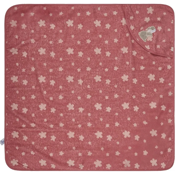 Sterntaler Badecape - Hanni Hase - 100 x 100 cm Ro – Bild 2