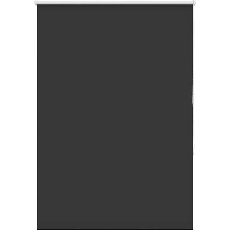 vidaXL Verdunkelungsrollo Schwarz 100x150 cm Stoffbreite 95,7 cm 4010868 – Bild 1