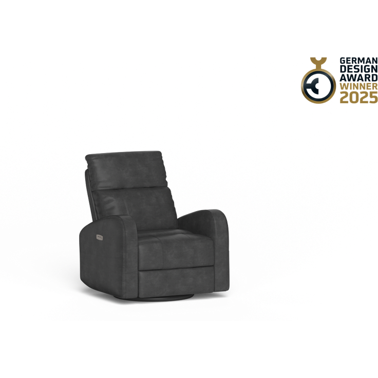 FlexiSpot XR5 Elektrischer Schaukelstuhl, drehbar, mit USB-Ladeanschluss & Aufbewahrungstaschen – komfortabel & entspannend